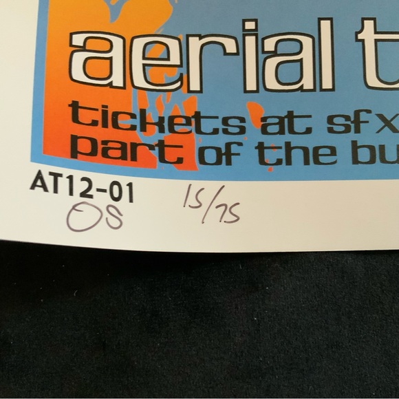 2001 INCUBUS & THE START Concert Poster Jermaine Rogers 2001 Offset Collection - Picture 2 of 9